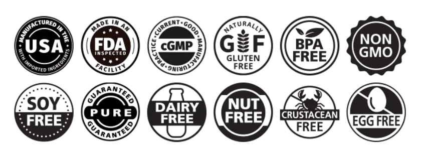 100% Secure Guarantee Trust Badge SEO